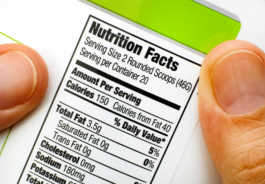 Como leer etiquetas nutricionales sin volverte loco